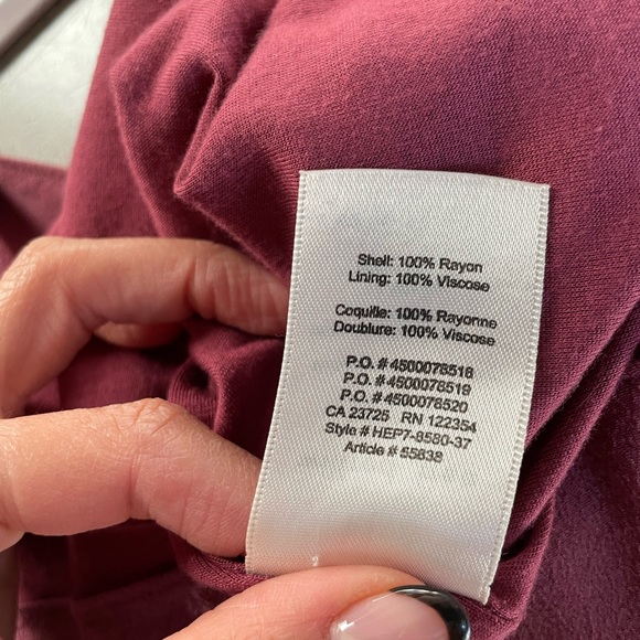 [Aritzia | Wilfred] XS dusky pink camisole dress - Picture 5 of 6